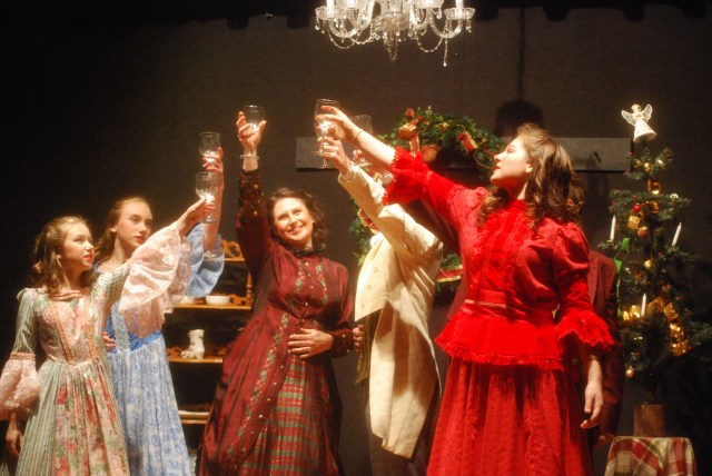 A toast to Mr Scrooge