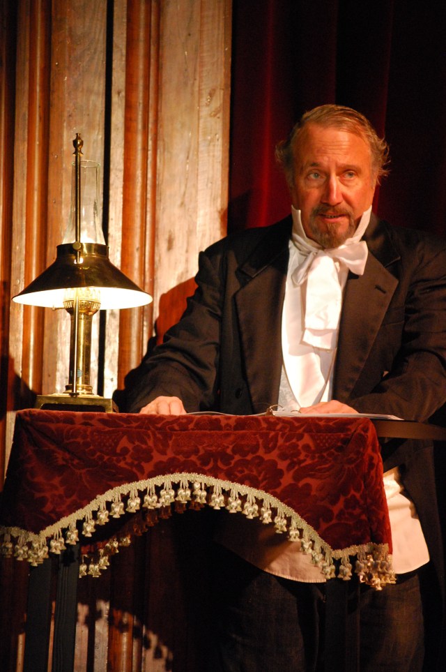 Mr. Charles Dickens reading his tale.